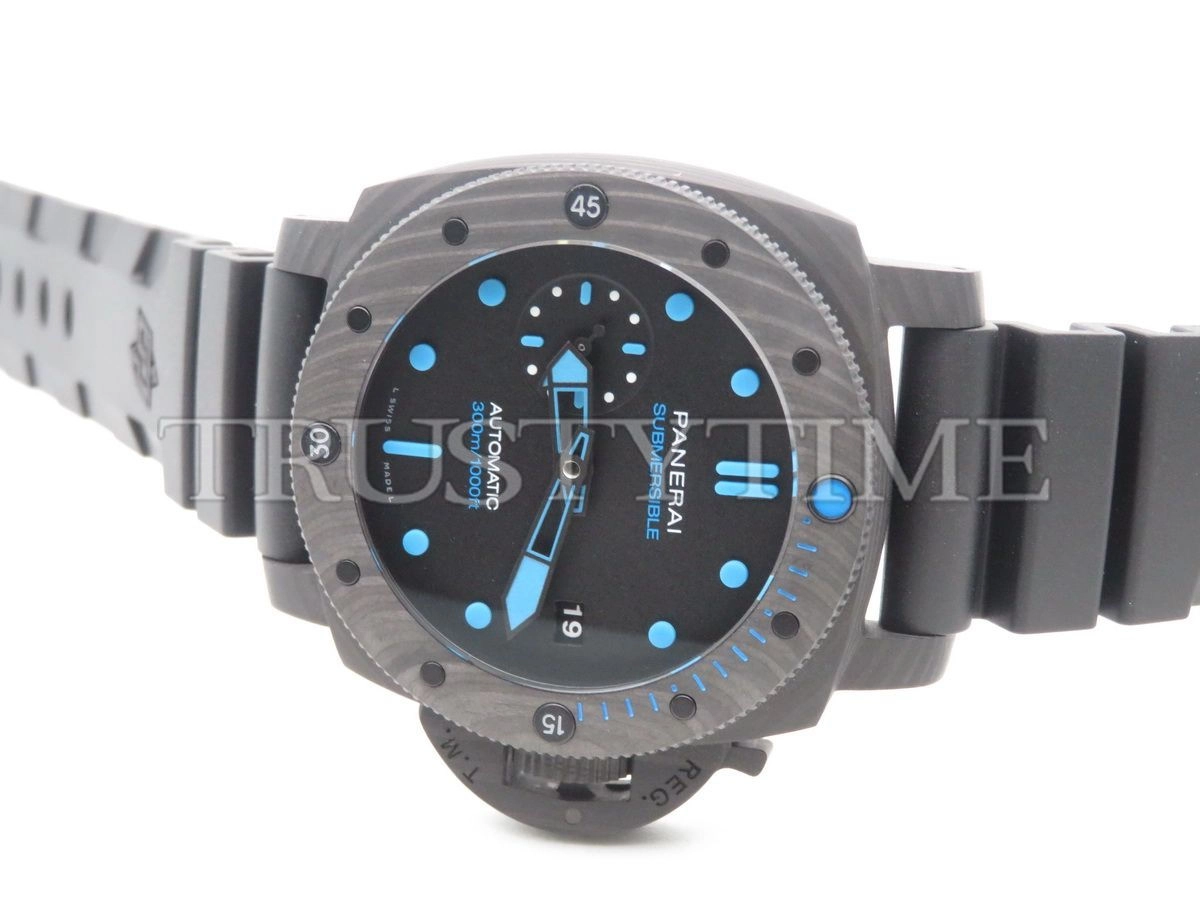 Копия часов Panerai Luminor Submersible 3 Days Automatic Carbotech 42mm PAM00960 Арт.PN-0768