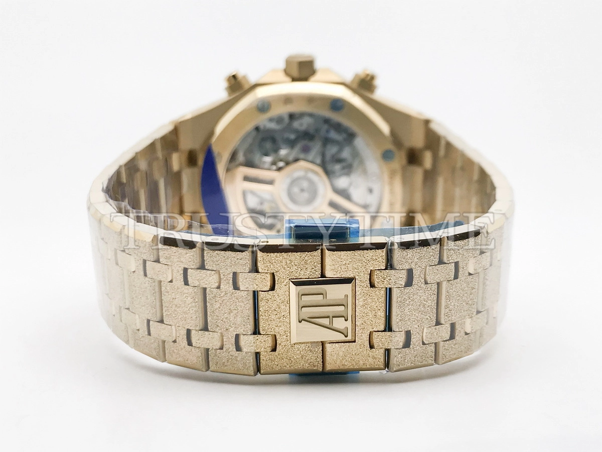 Копия часов Audemars Piguet Royal Oak Frosted Gold Selfwinding Chronograph 26240BA.GG.1324BA.01 Арт.AP-1189