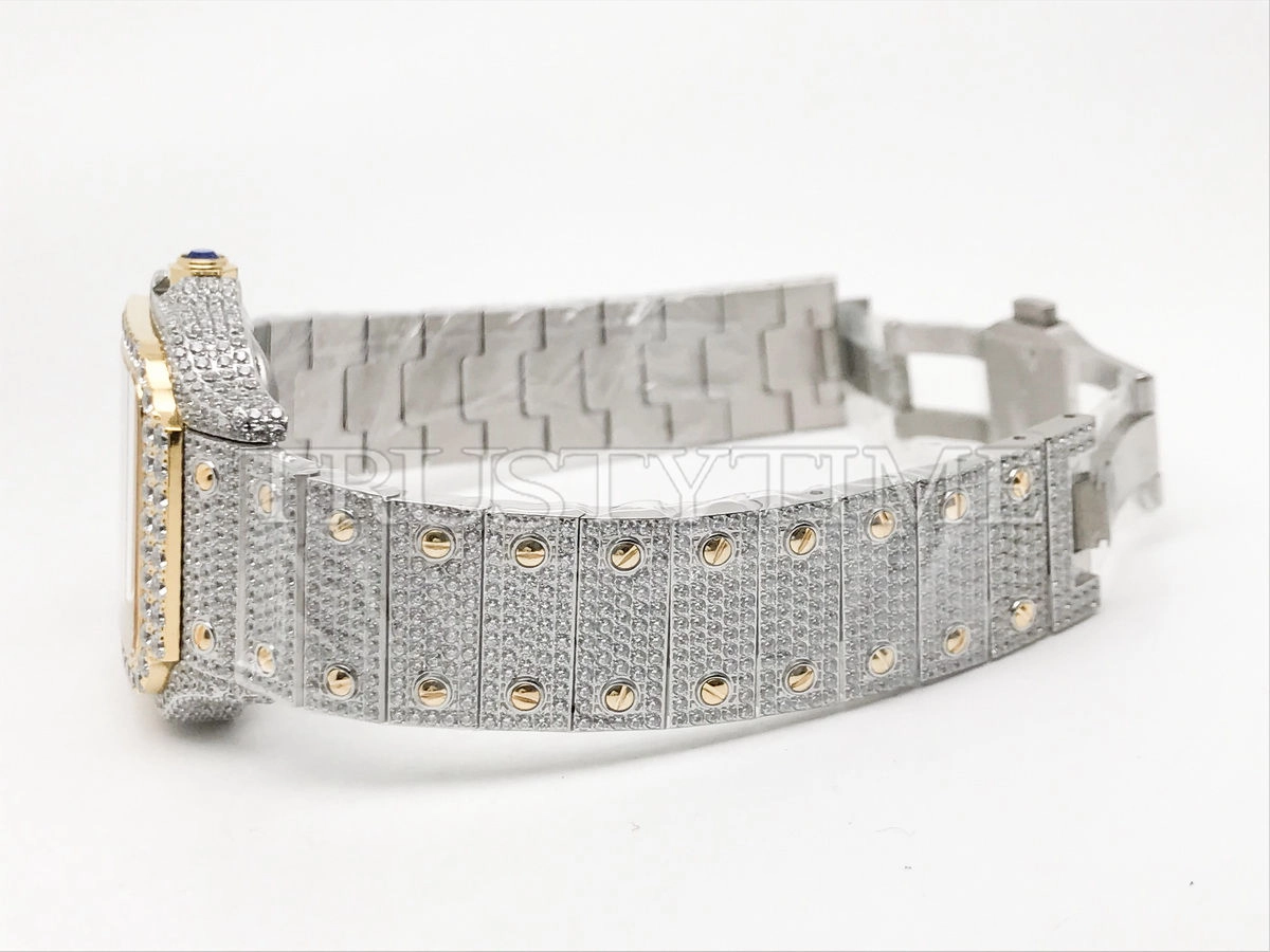 Копия часов Cartier Santos De Cartier 40 W2SA0009 Diamonds Арт.CR-0947