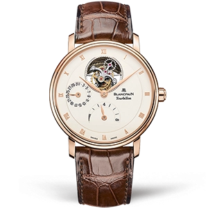Копия часов Blancpain Villeret Complicated Tourbillon 6025-3642-55B Арт.BP-0337