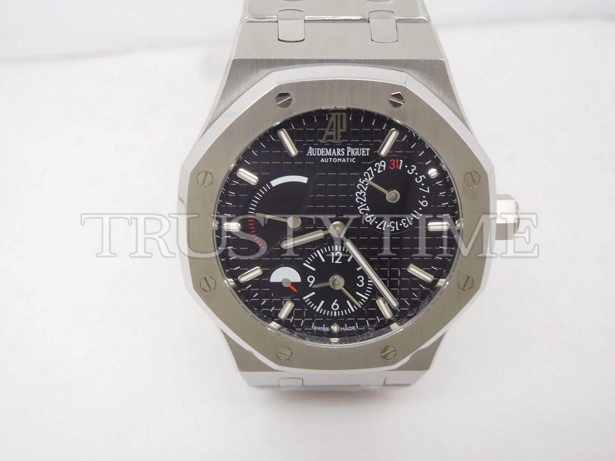 Копия часов Audemars Piguet Royal Oak Dual Time 26120ST.OO.1220ST.03 Арт.AP-0824