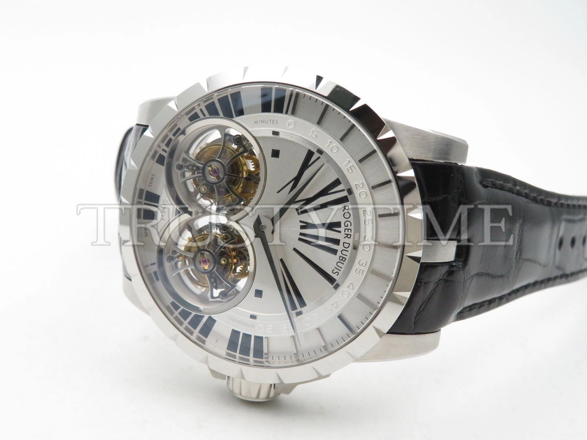 Копия часов Roger Dubuis Excalibur Double Flying Tourbillon 45mm RDDBEX0250 Арт.RG-0417
