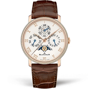 Копия часов Blancpain Villeret Quantieme Perpetuel 6656-3642-55B Арт.BP-0356
