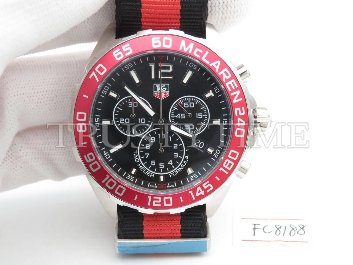 Копия часов Tag Heuer Formula 1 Chronograph Quartz 43mm CAZ1112.FC8188 Арт.TG-0327