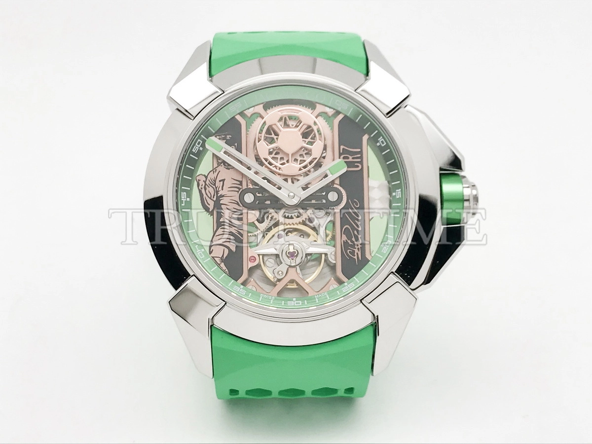 Копия часов Jacob & Co Epic X Heart of CR7 EX120.10.AD.AA.ABRUA Арт.JC-0126