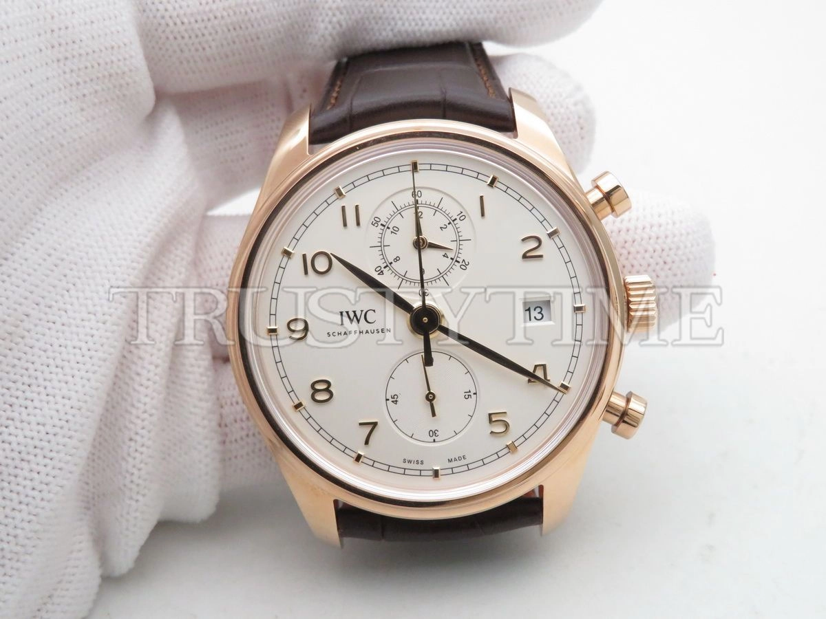 Копия часов IWC Portugieser Chronograph Classic 42mm IW390301 Арт.IW-0725