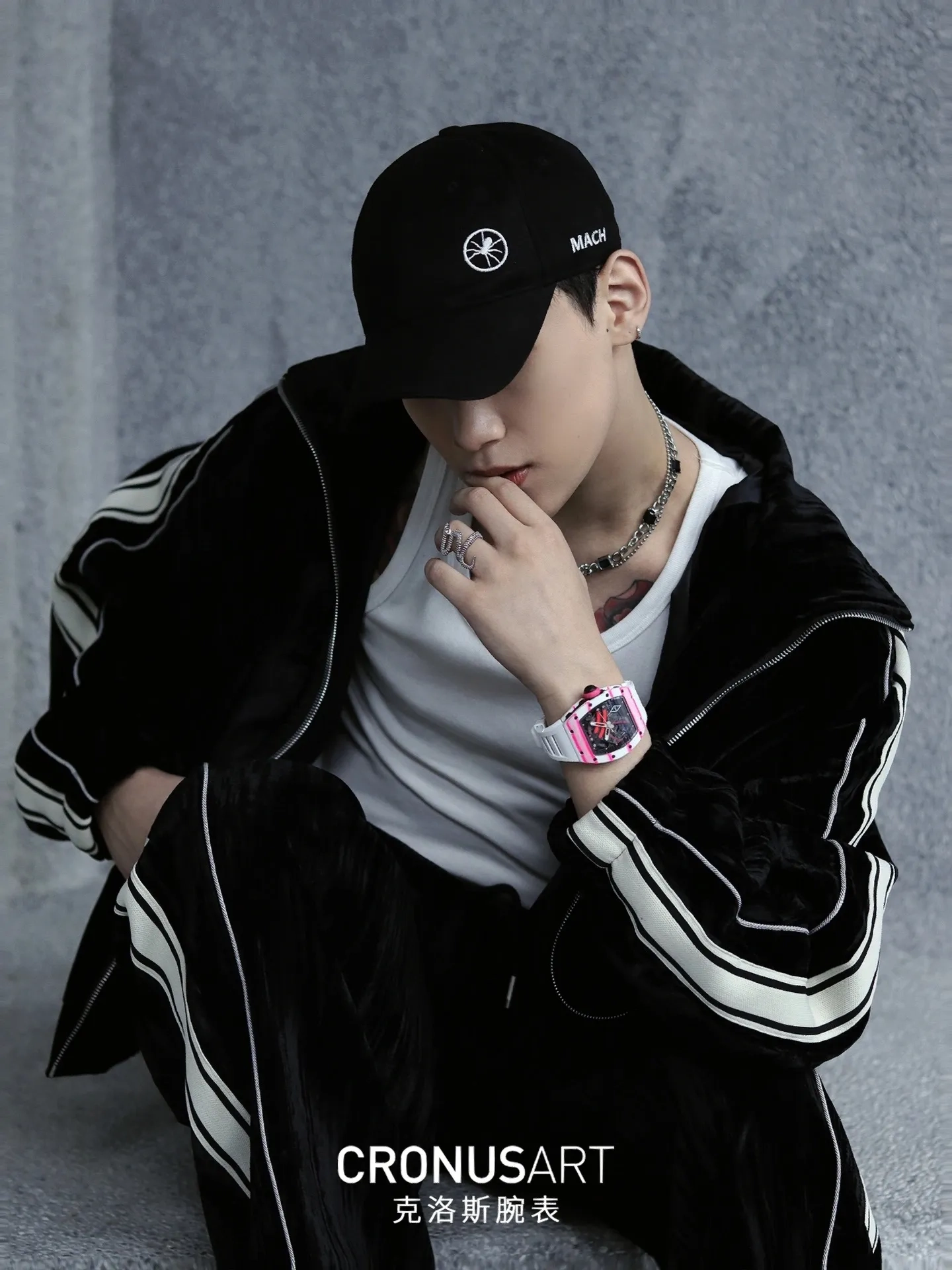 Копия часов CronusArt NTPT Carbon Fiber Watch CM06-P Арт.CA-0404