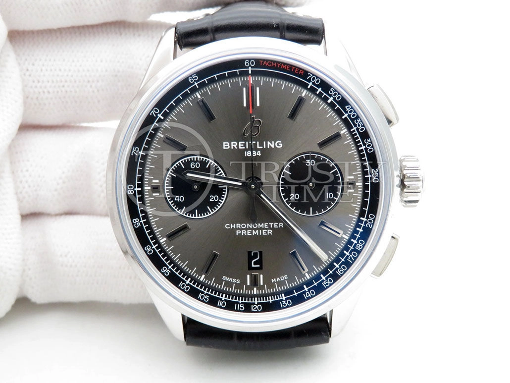 Копия часов Breitling Premier B01 Chronograph 42 AB0118221B1P1 Арт.BT-0465