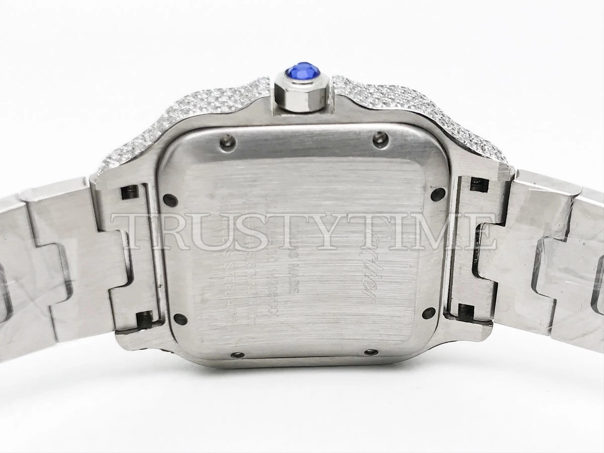 Копия часов Cartier Santos De Cartier 40 WSSA0018 Diamonds Арт.CR-0926