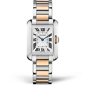 Копия часов Cartier Tank Anglaise Small Model W5310036 Арт.CR-0973