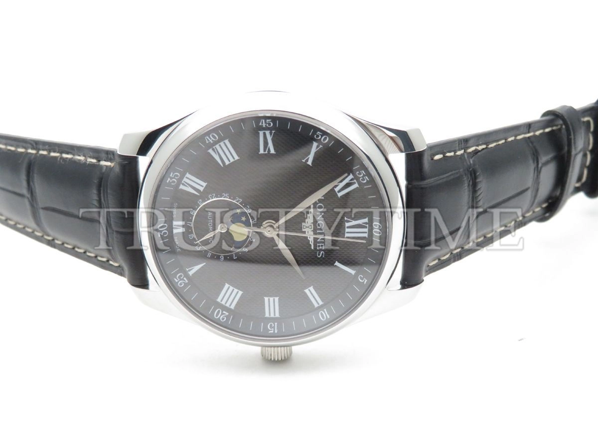 Копия часов Longines Master Collection Moonphase 40mm L2.909.4.51.7 Арт.LN-0312