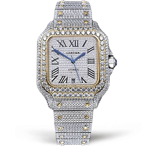 Копия часов Cartier Santos De Cartier 40 W2SA0009 Diamonds Арт.CR-0939
