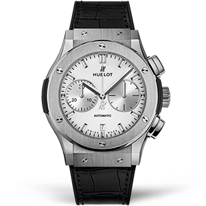 Копия часов Hublot Classic Fusion Chronograph Titanium 45mm 521.NX.2611.LR Арт.HB-0921