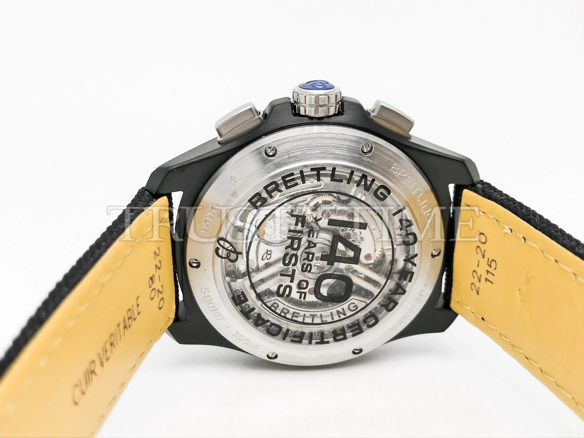 Копия часов Breitling Aneger B01 Chronograph 44 Night Mission SB0147101B1X1 Арт.BT-1156