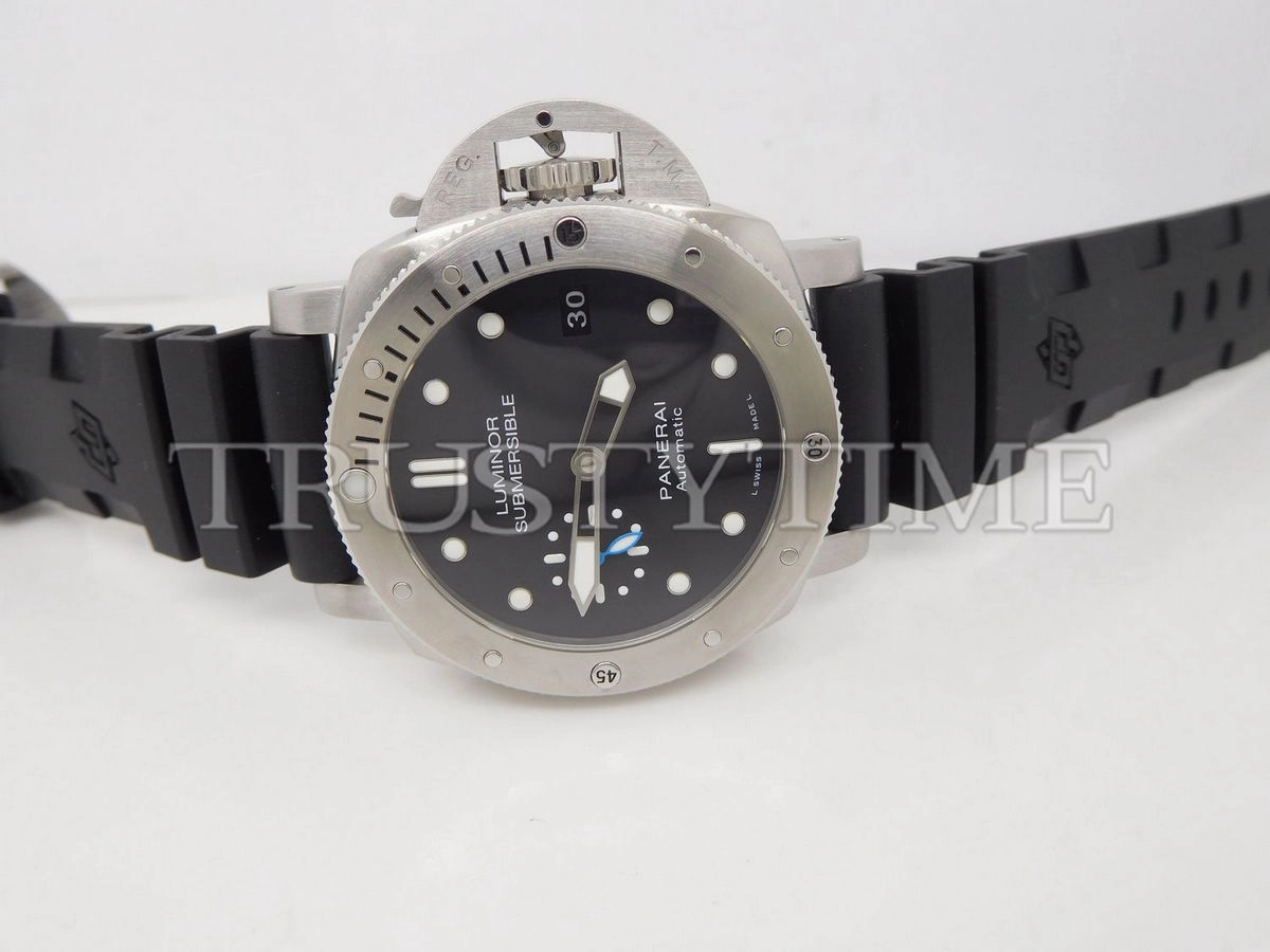 Копия часов Panerai Luminor 1950 Submersible 3 Days Automatic Acciaio 42mm PAM00682 Арт.PN-0754