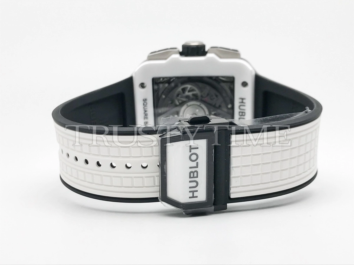 Копия часов Hublot Square Bang Unico White Ceramic 821.HX.0170.RX Арт.HB-1228