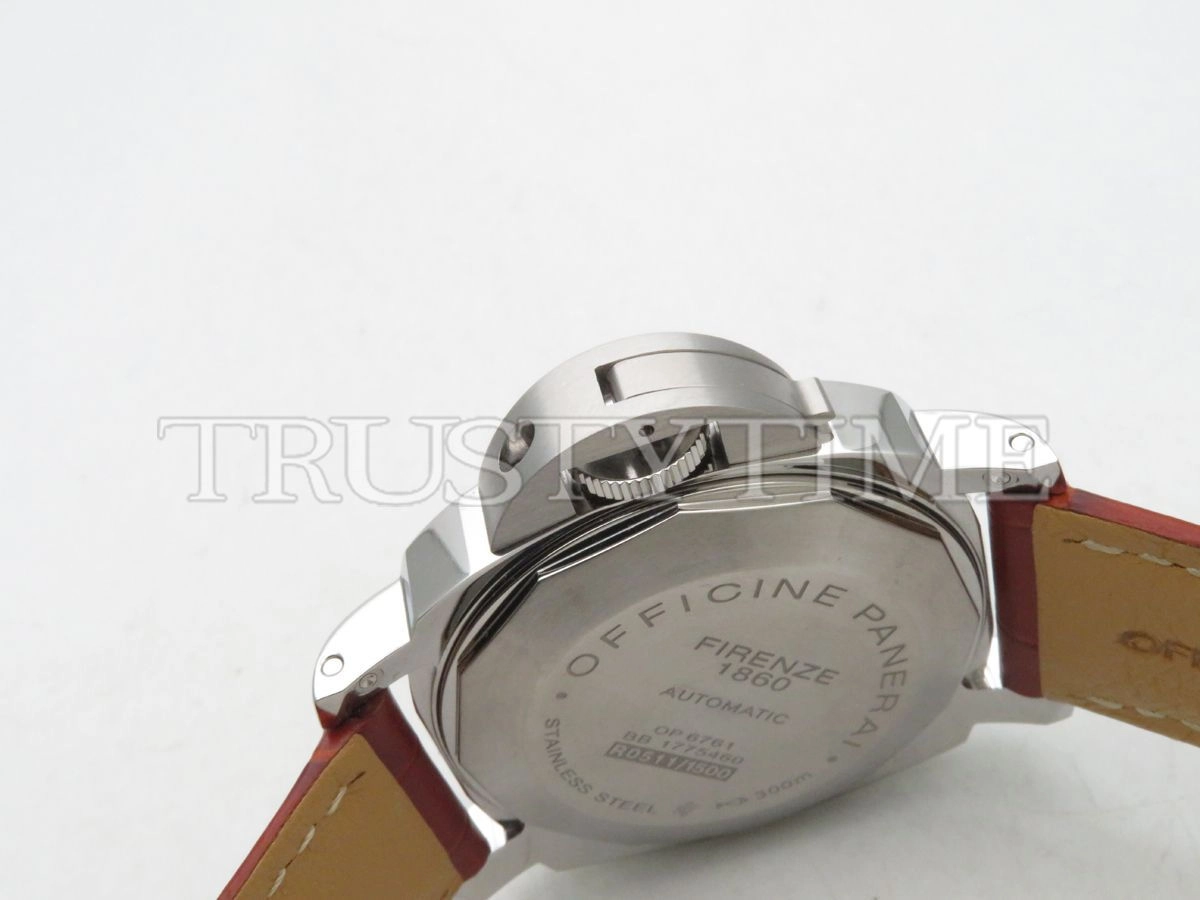 Копия часов Panerai Luminor GMT Automatic Acciaio 44mm PAM00088 Арт.PN-0815