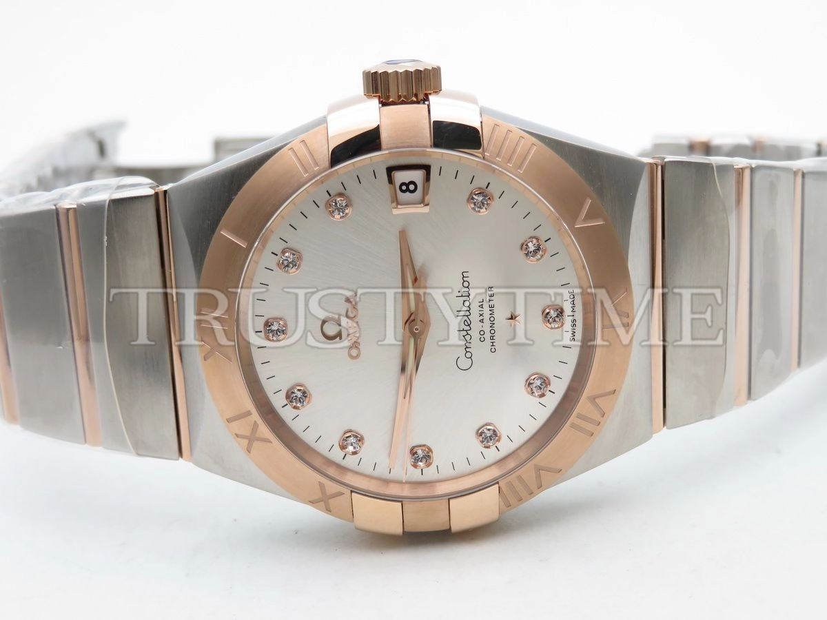 Копия часов Omega Constellation Co-Axial Chronometer 38mm 123.20.38.21.52.001 Арт.OM-0464