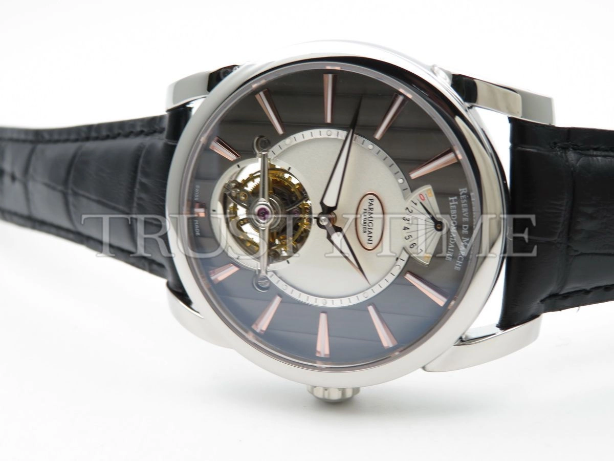 Копия часов Parmigiani Fleurier Tonda Tourbillon Platinum Slate PFH251-2000200-HA1441 Арт.PF-0635