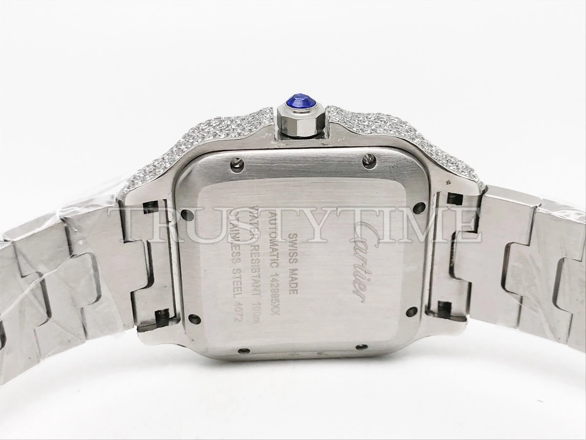 Копия часов Cartier Santos De Cartier 40 WSSA0018 Diamonds Арт.CR-0934