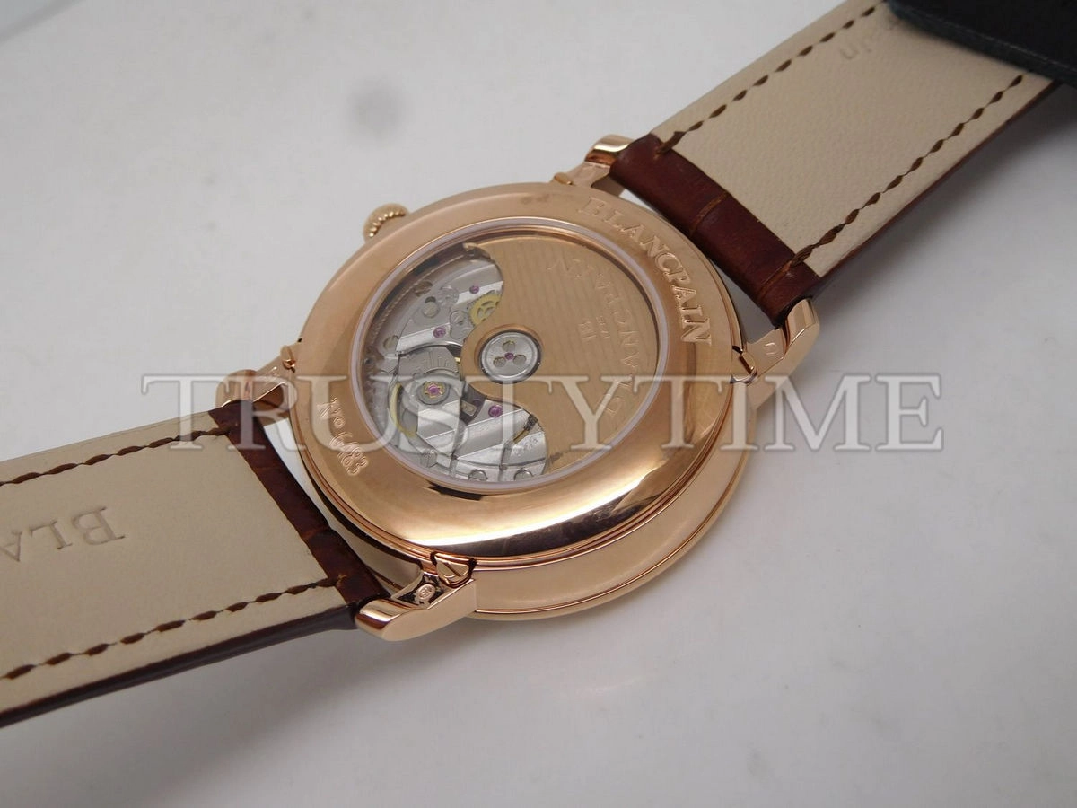 Копия часов Blancpain Villeret Moonphase 6654-3613-55B Арт.BP-0327