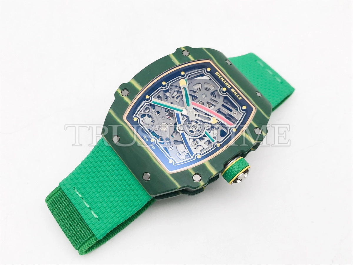 Копия часов Richard Mille RM67-02 Wayde Van Niekerk Green Арт.RM-0611