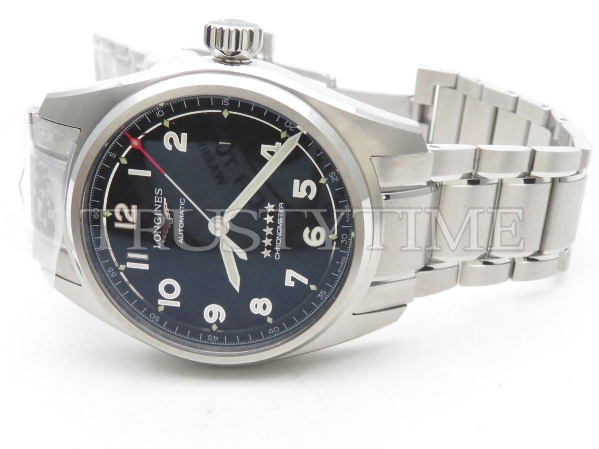 Копия часов Longines Spirit 40mm L3.810.4.53.6 Арт.LN-0301
