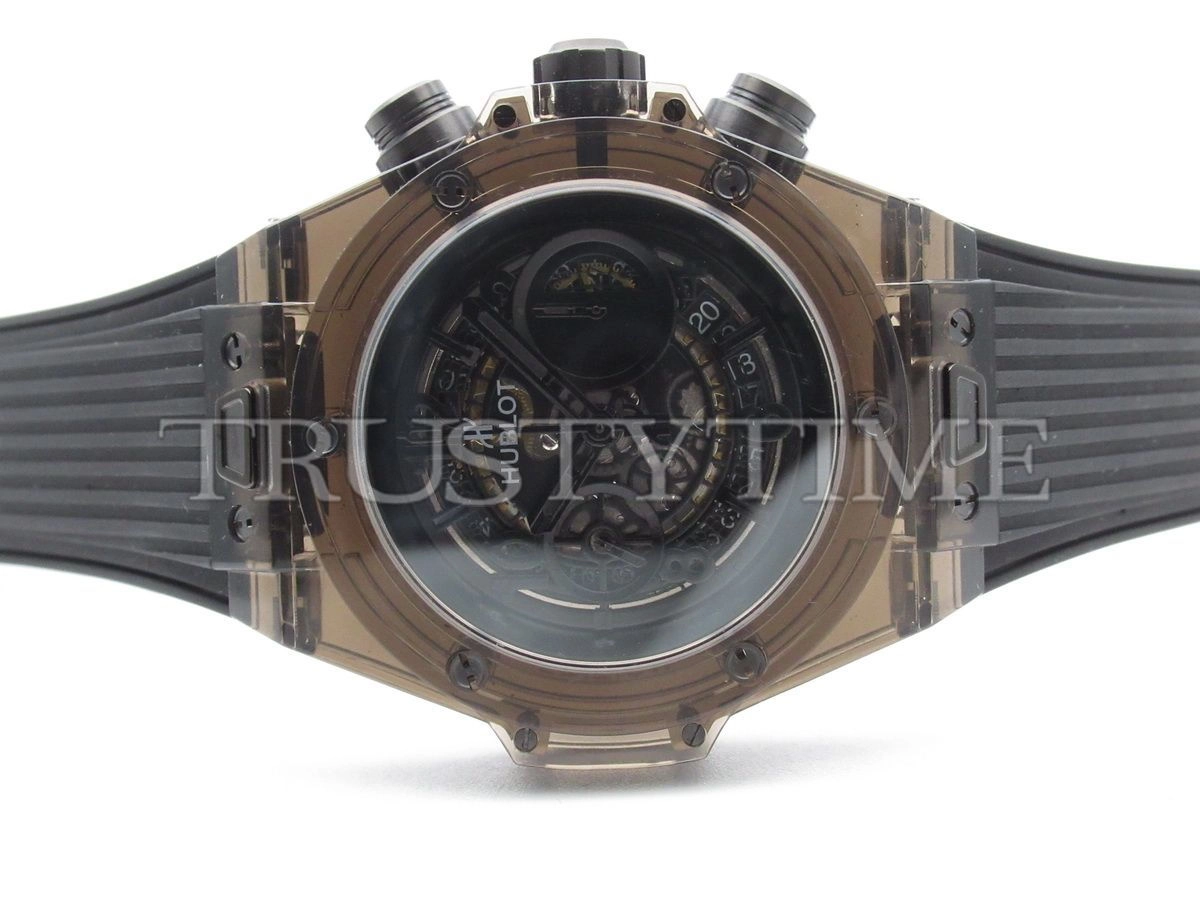 Копия часов Hublot Big Bang Unico All Black Sapphire 45mm 411.JB.4901.RT Арт.HB-0435