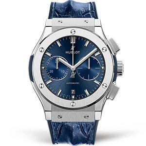 Копия часов Hublot Classic Fusion Chronograph Titanium 45mm 521.NX.7170.LR Арт.HB-0919