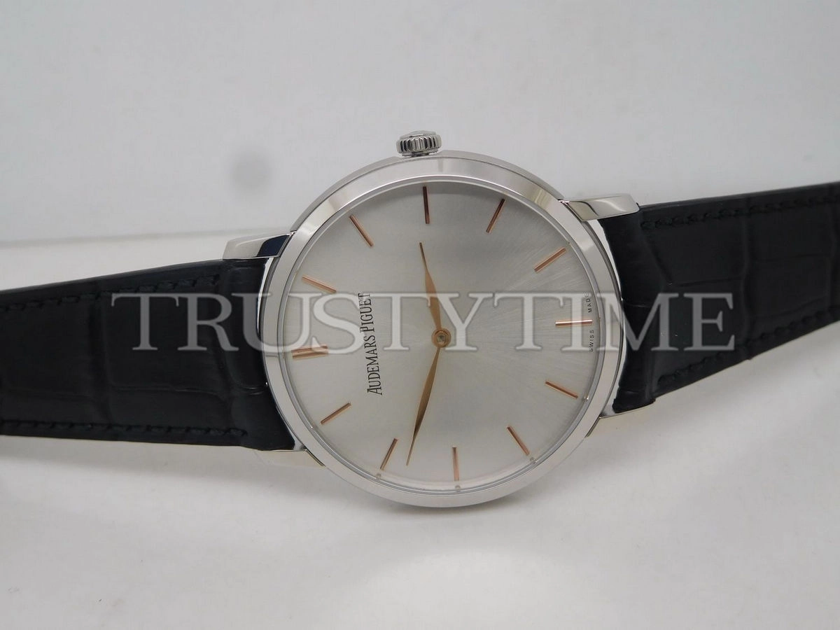 Копия часов Audemars Piguet Jules Audemars Extra-Thin 15180BC.OO.A002CR.01 Арт.AP-0629