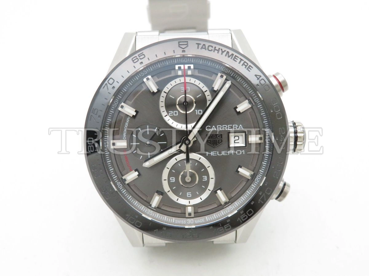 Копия часов Tag Heuer Carrera Calibre Heuer 01 43mm CAR201W.BA0714 Арт.TG-0397
