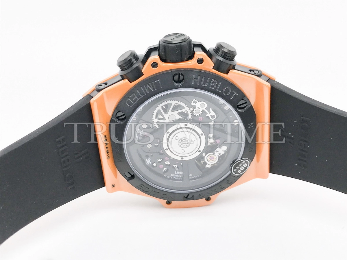 Копия часов Hublot Big Bang Unico Orange Ceramic 42mm 441.CU.5910.RX Арт.HB-1280