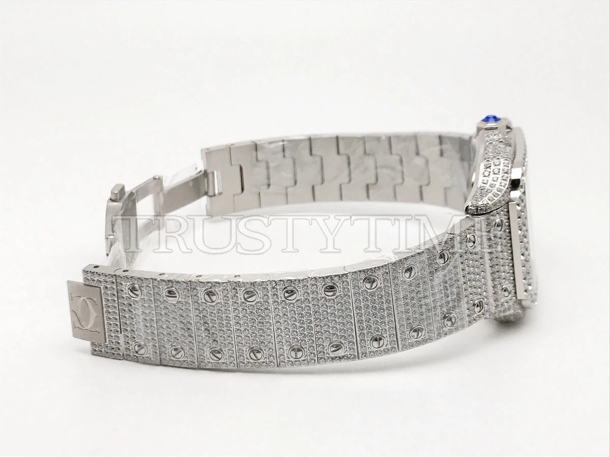 Копия часов Cartier Santos De Cartier 40 WSSA0018 Diamonds Арт.CR-0929