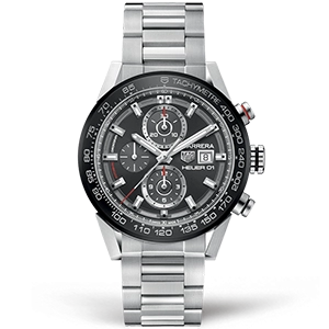 Копия часов Tag Heuer Carrera Calibre Heuer 01 43mm CAR201W.BA0714 Арт.TG-0397
