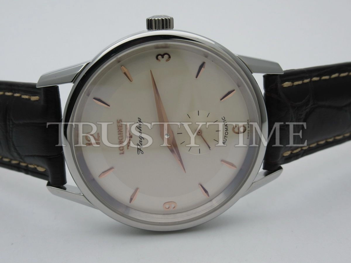 Копия часов Longines Flagship Heritage 60th Edition 38mm L4.817.4.76.2 Арт.LN-0262