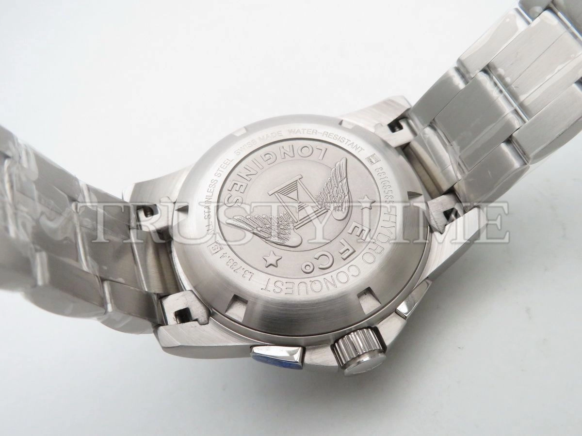 Копия часов Longines Sport Hydroconquest Automatic Chronograph 43mm L3.883.4.56.6 Арт.LN-0267