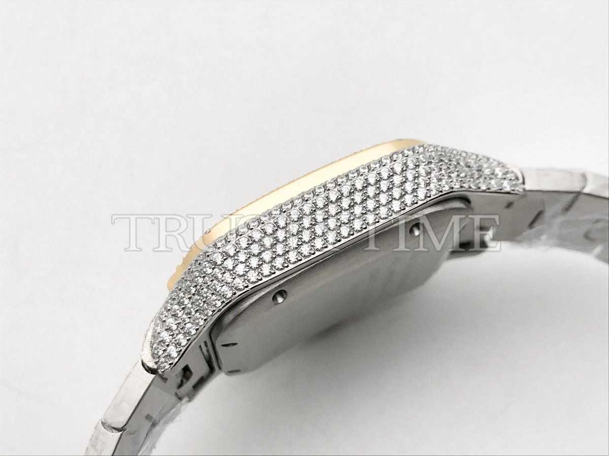 Копия часов Cartier Santos De Cartier 40 W2SA0009 Diamonds Арт.CR-0942