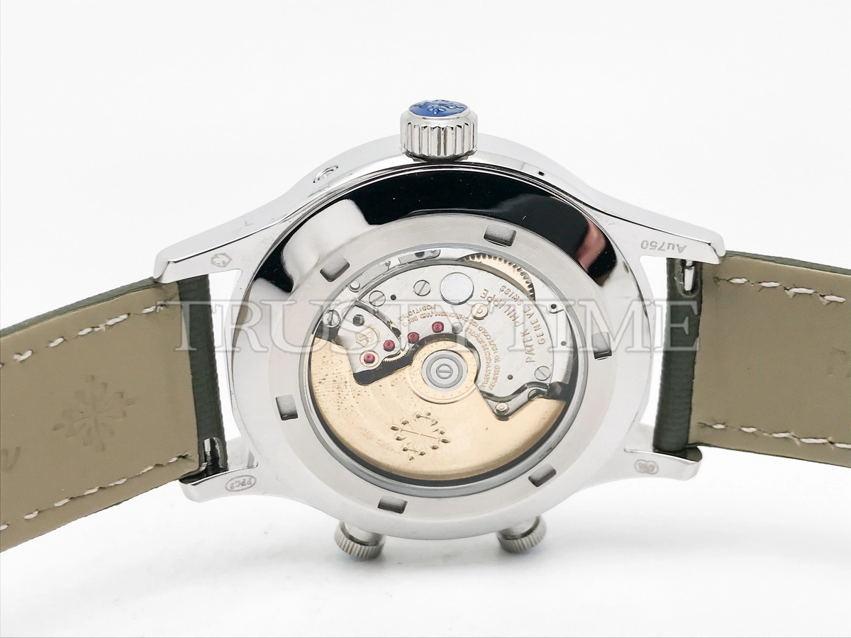 Копия часов Patek Philippe Calatrava Pilot Travel Time 42mm 5524G-010 Арт.PP-0841