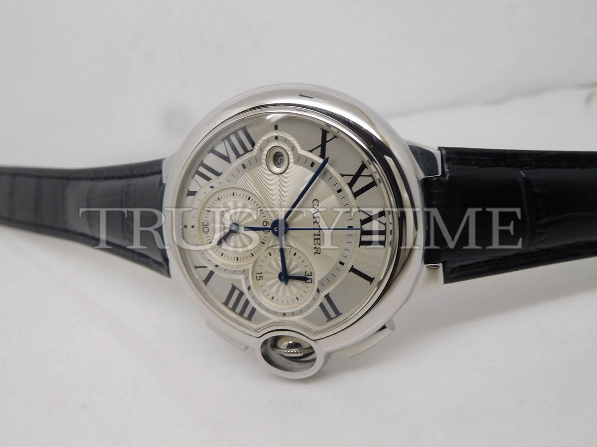Копия часов Cartier Balon Bleu Chronograph 44 W6920078 Арт.CR-0477