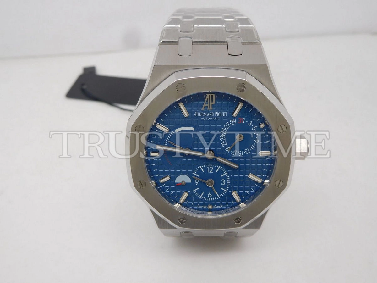 Копия часов Audemars Piguet Royal Oak Dual Time 26120ST.OO.1220ST.02 Арт.AP-0826