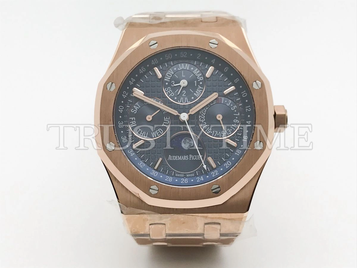 Копия часов Audemars Piguet Royal Oak Perpetual Calendar 26574OR.OO.1220OR.02 Арт.AP-1044