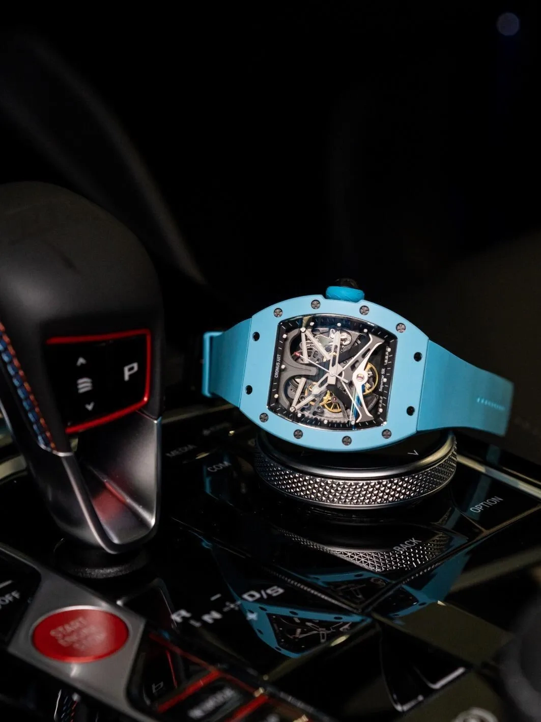 Копия часов CronusArt Carbon Watch CM09-017 Арт.CA-0430