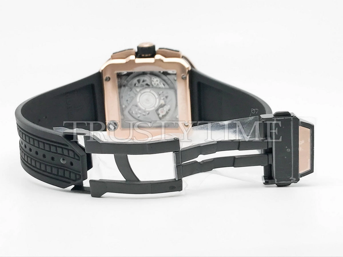 Копия часов Hublot Square Bang Unico King Gold Ceramic 821.OM.0180.RX Арт.HB-1226