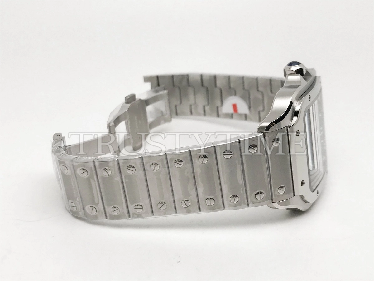 Копия часов Cartier Santos De Cartier Smoky Green WSSA0062 Арт.CR-0900