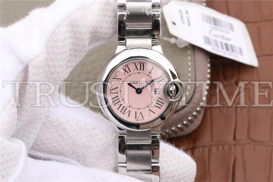 Копия часов Cartier Ballon Bleu 28 W6920038 Арт.CR-0846