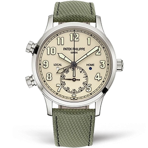 Копия часов Patek Philippe Calatrava Pilot Travel Time 42mm 5524G-010 Арт.PP-0841