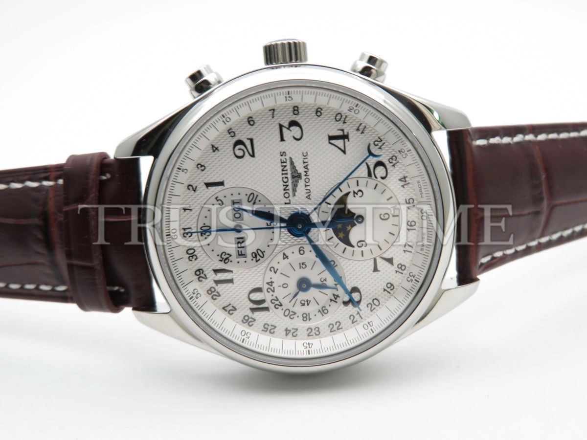 Копия часов Longines Master Collection Chronograph Calendar 40mm L2.673.4.78.3 Арт.LN-0282