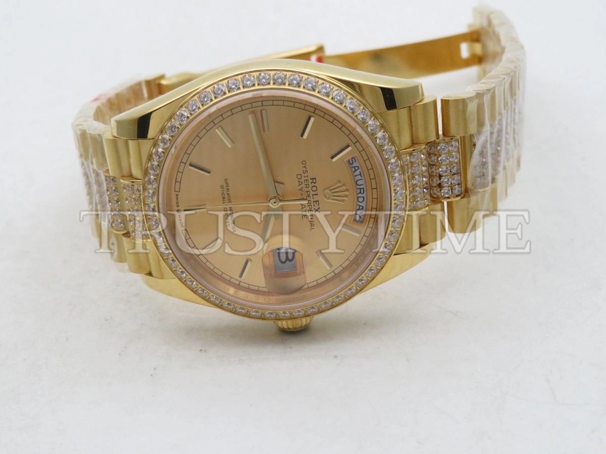 Копия часов Rolex Day-Date 36mm 128348RBR-0027 Арт.RX-1985
