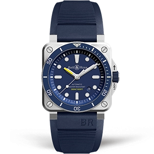Копия часов Bell & Ross BR 03-92 Diver Blue BR0392-D-BU-ST/SRB Арт.BR-0206