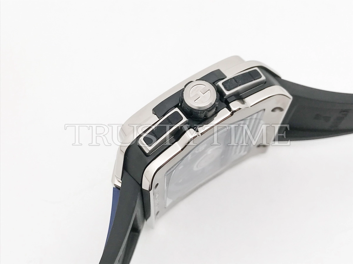 Копия часов Hublot Square Bang Unico Titanium Blue 821.NX.5170.RX Арт.HB-1281